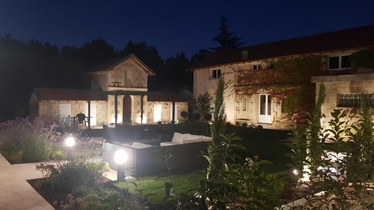 Villa Entiere Du Chateau Lacroix De Civrac 3 Ch, 3 Sdb, Piscine Xxl,Sauna, 4 Etoiles,7 Pers Екстер'єр фото